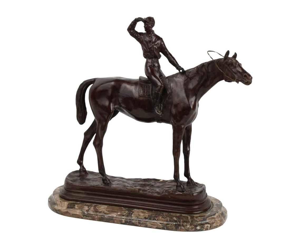 Pierre Jules Mene, Bronze, Jockey on Horse (1 of 8)