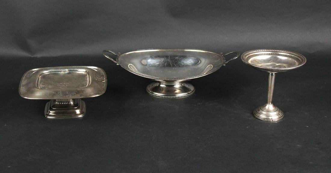 Gorham Sterling Silver Square Tazza (1 of 11)