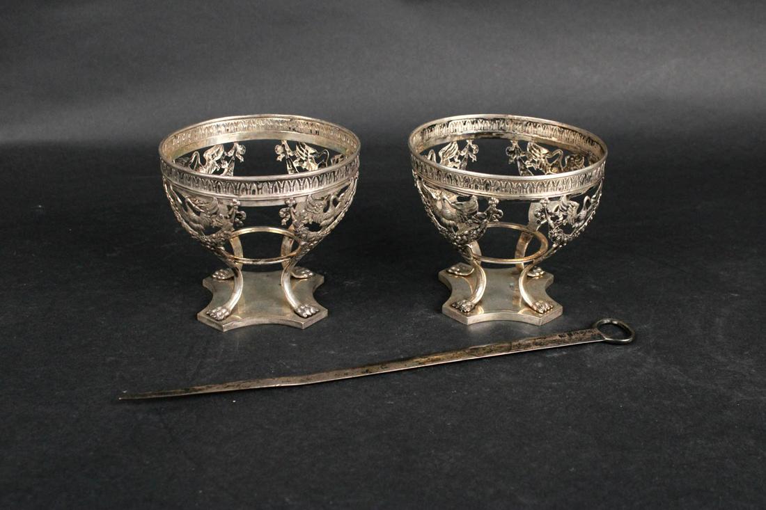 Vintage English Sterling Silver Meat Skewer (1 of 6)