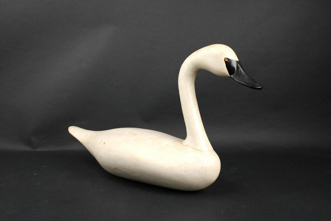 Swan Decoy, Attributed to Madison Mitchell (1 of 5)