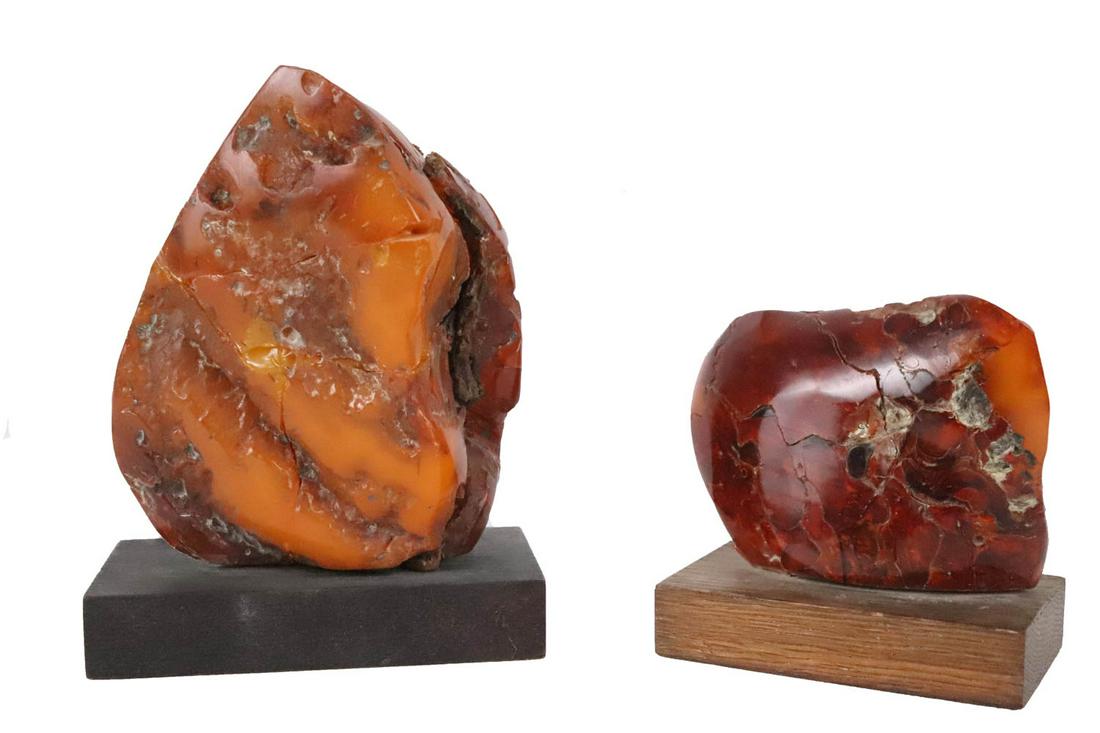 Pair of Large Amber Specimens (1 of 9)