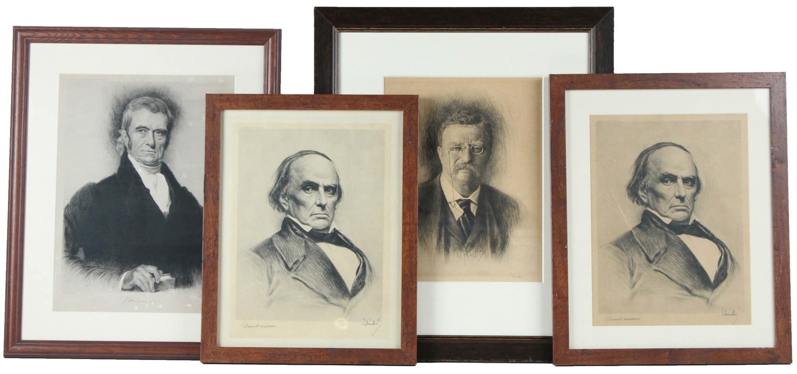 Four Portrait Prints of Gentlemen (1 of 20)