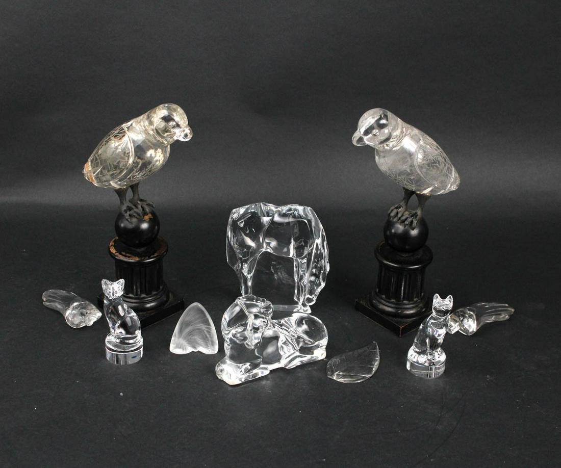 Group of Crystal and Glass Animal Figurines (1 of 12)