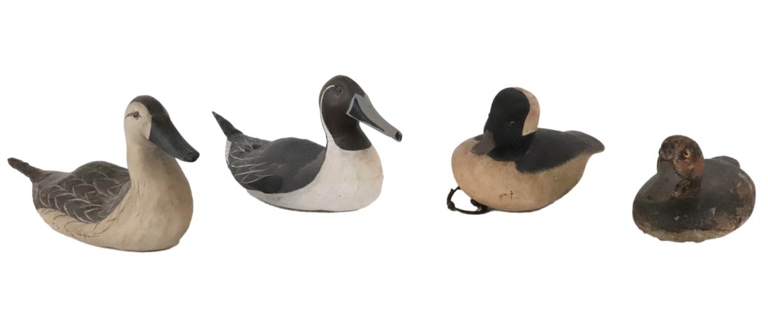 Pair of Canvas Covered Pintail Decoys (1 of 15)