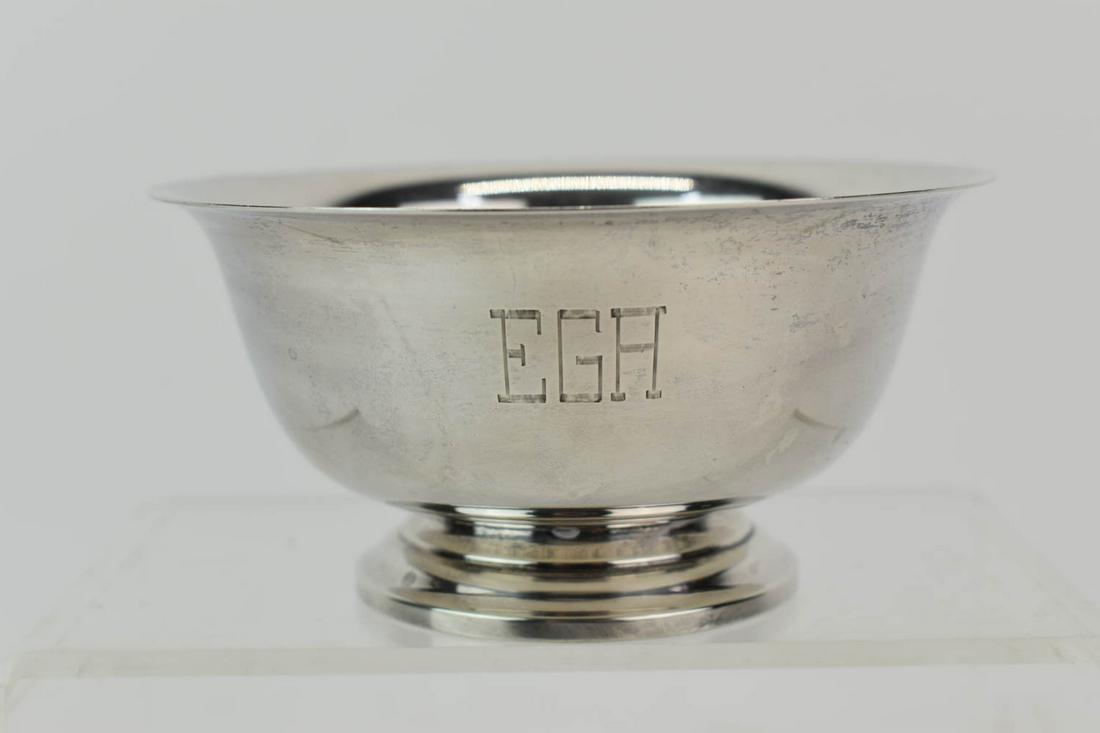 Tuttle Sterling Silver P.Revere Reproduction Bowl (1 of 5)