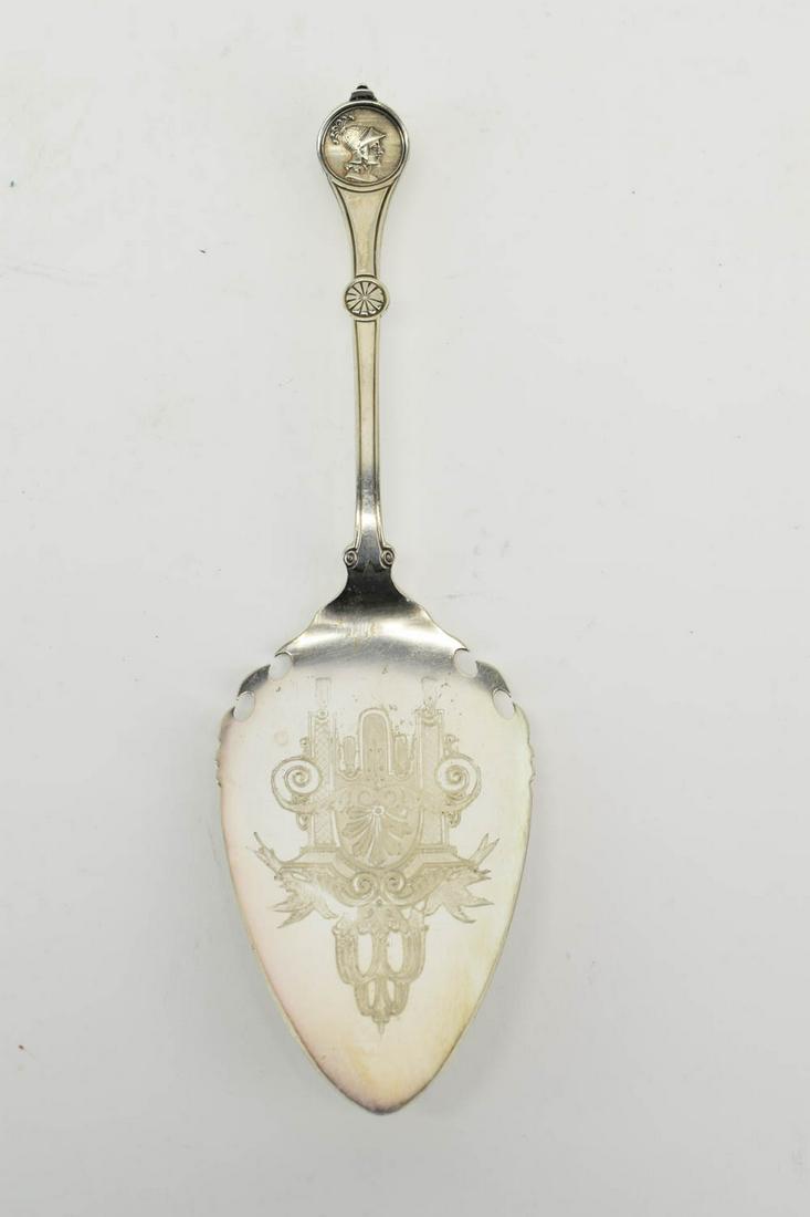 Reed & Barton Roman Medallion Cake Server, 1886 (1 of 8)
