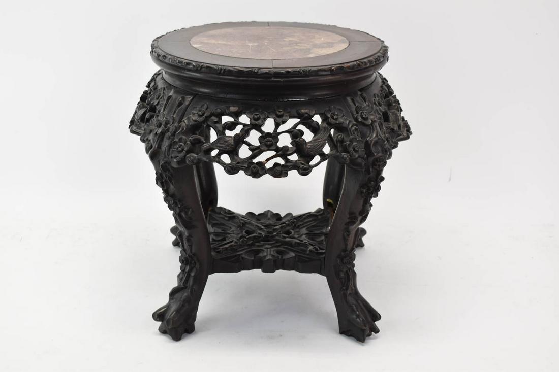 Asian Hardwood Occasional Table (1 of 8)