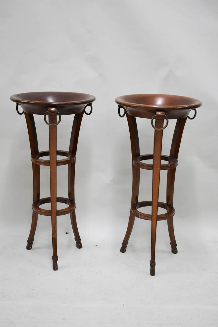 Pair of Regency Style Plant Stands (1 of 9)