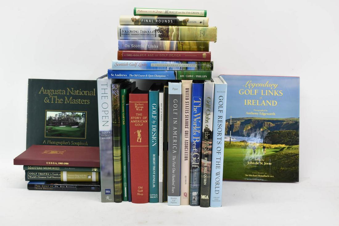 Collection of Assorted Golfing Books (1 of 6)