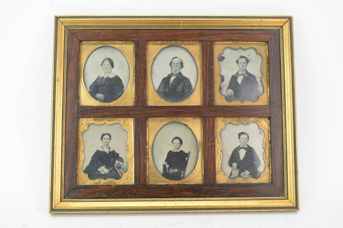 Framed Set of Ambrotype Photographs (1 of 7)