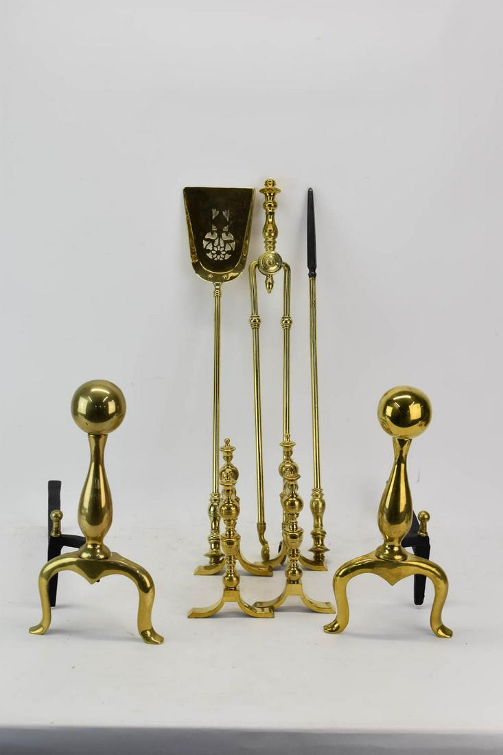 Group of Fireplace Tools and Equipment (1 of 6)