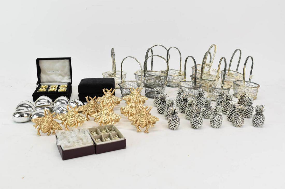 Large Group of Place Card and Napkin Holders (1 of 8)