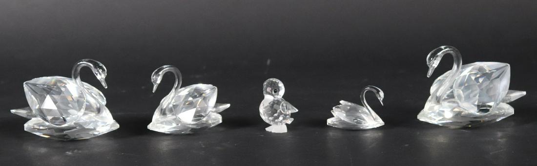 Five Swarovski Crystal Figurines (1 of 11)