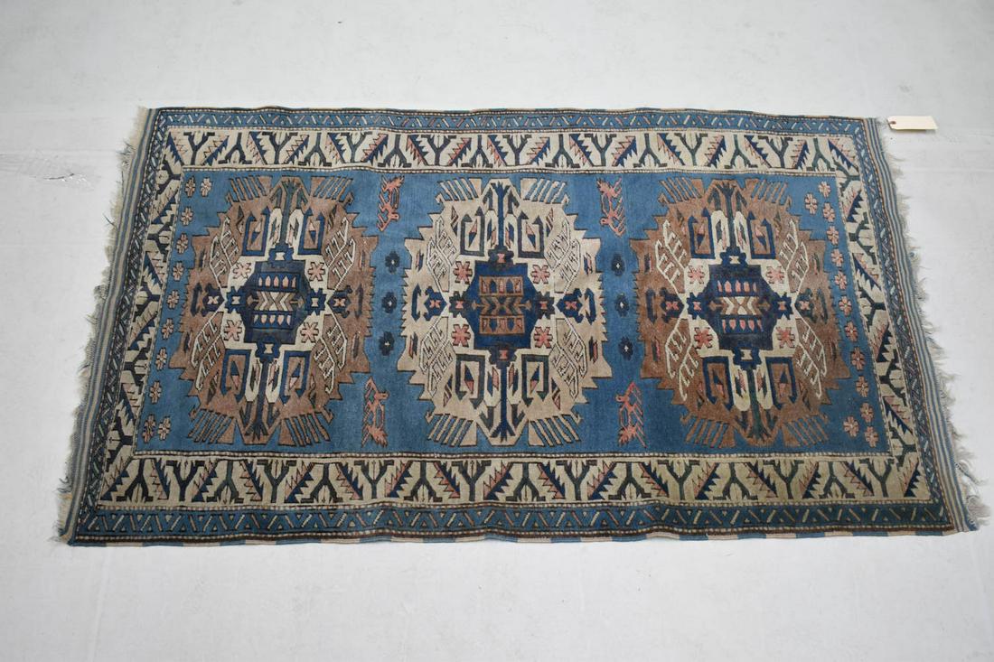 Caucasian Style Throw Rug (1 of 7)