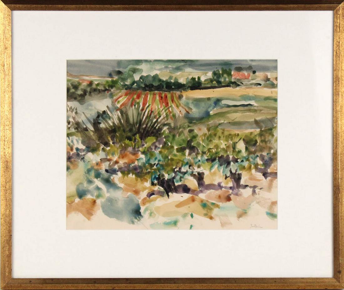 William Bartsch, Three Watercolors (1 of 12)