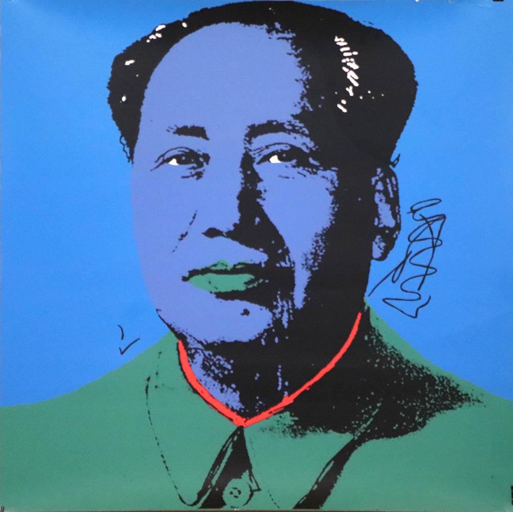 Andy Warhol, Serigraph, "Mao in Blue" (1 of 13)
