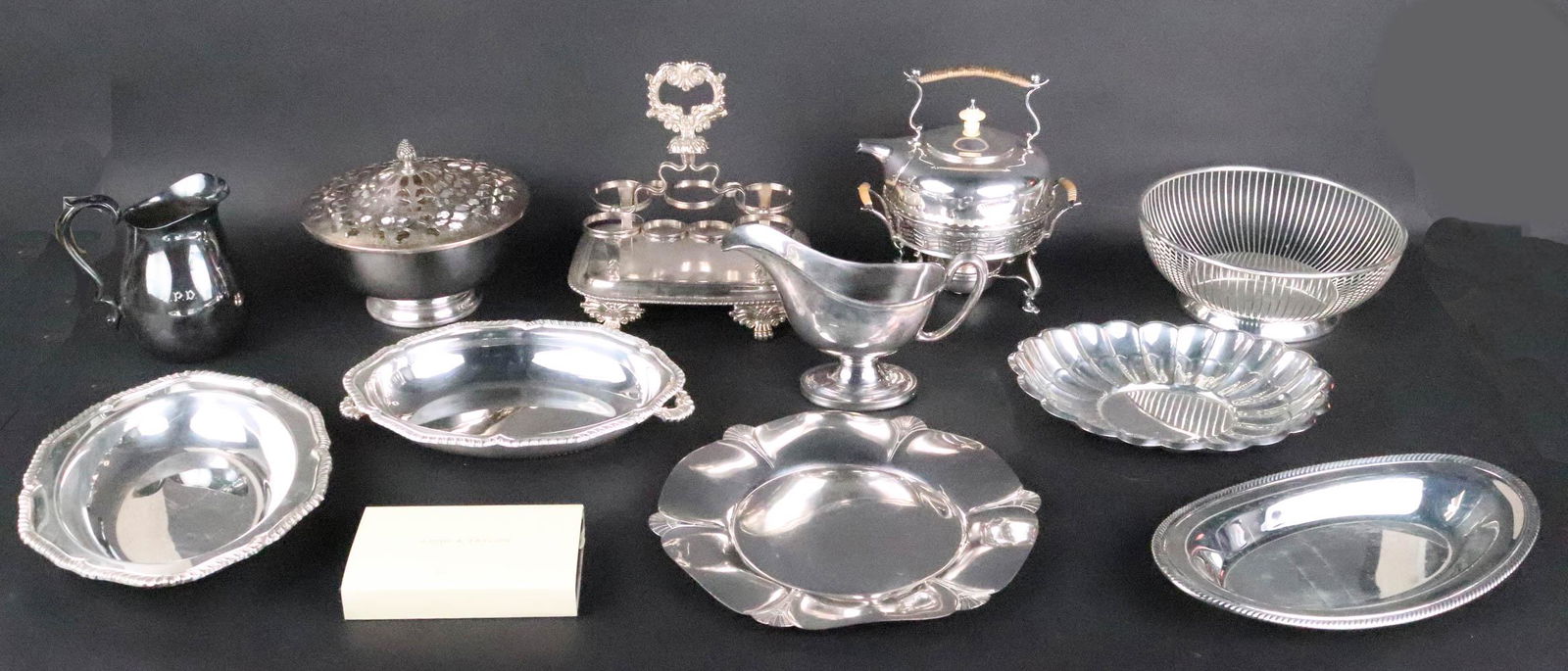 Collection of Silver Plated Tablewares (1 of 11)