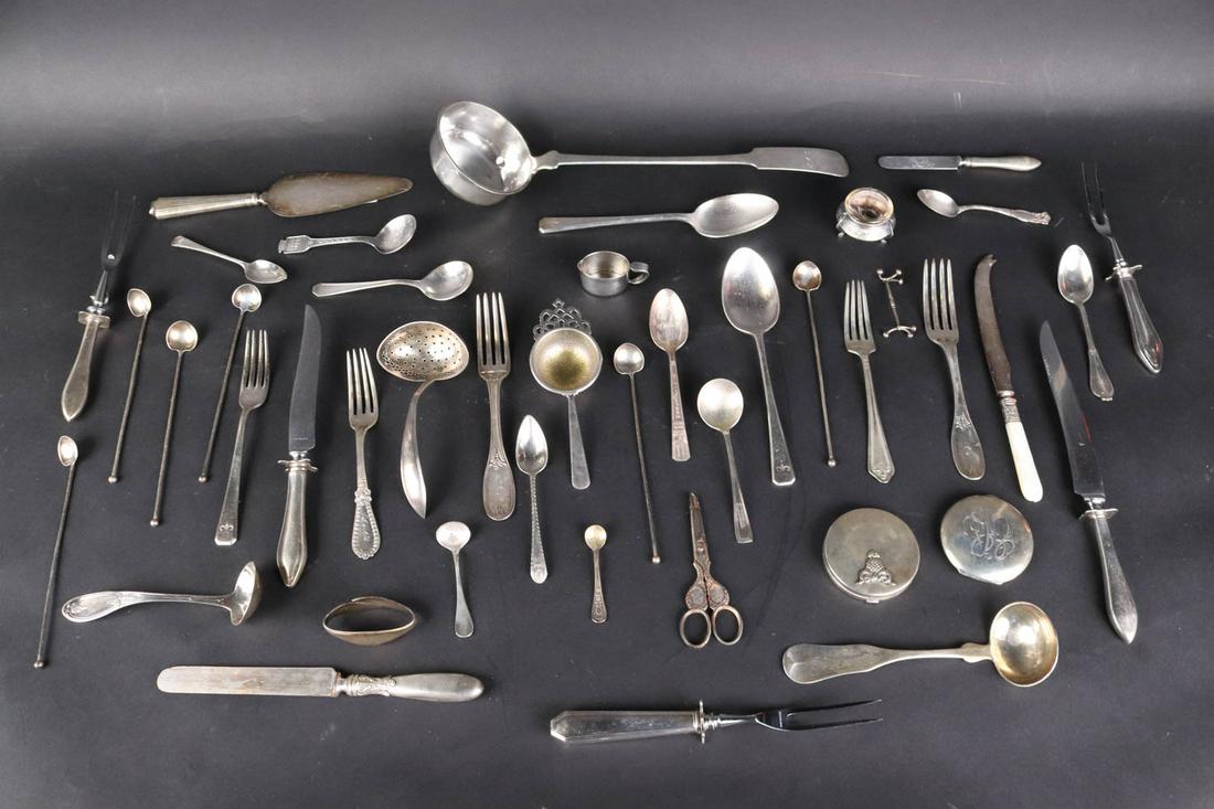Collection of Silver Plated Flatware (1 of 11)