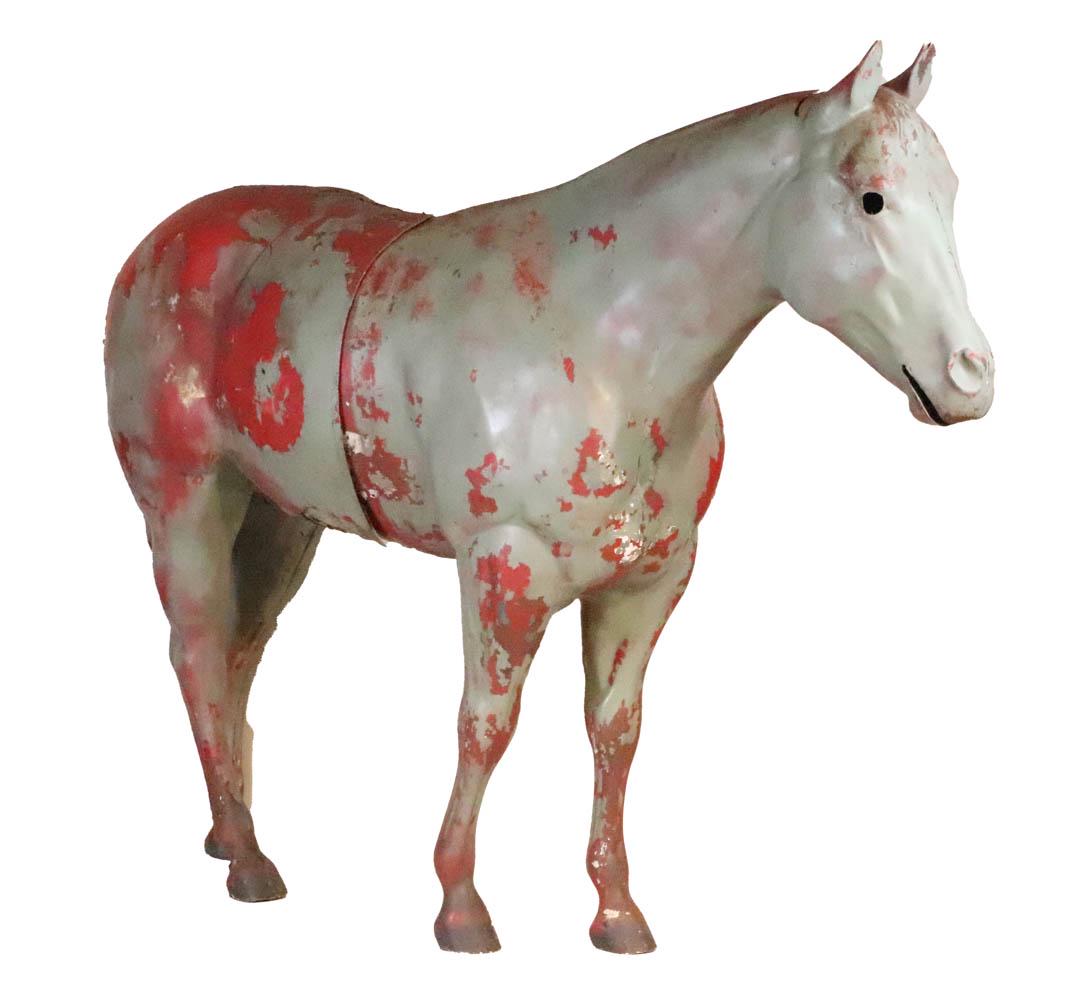 Life Size Painted Fiberglass Horse (1 of 19)