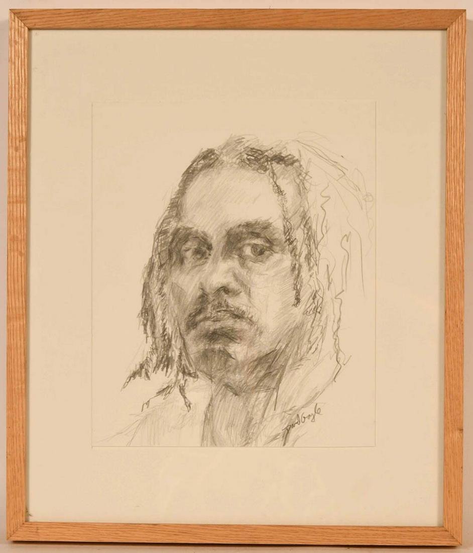 David Gayle, Drawing on Paper, Portrait (1 of 6)