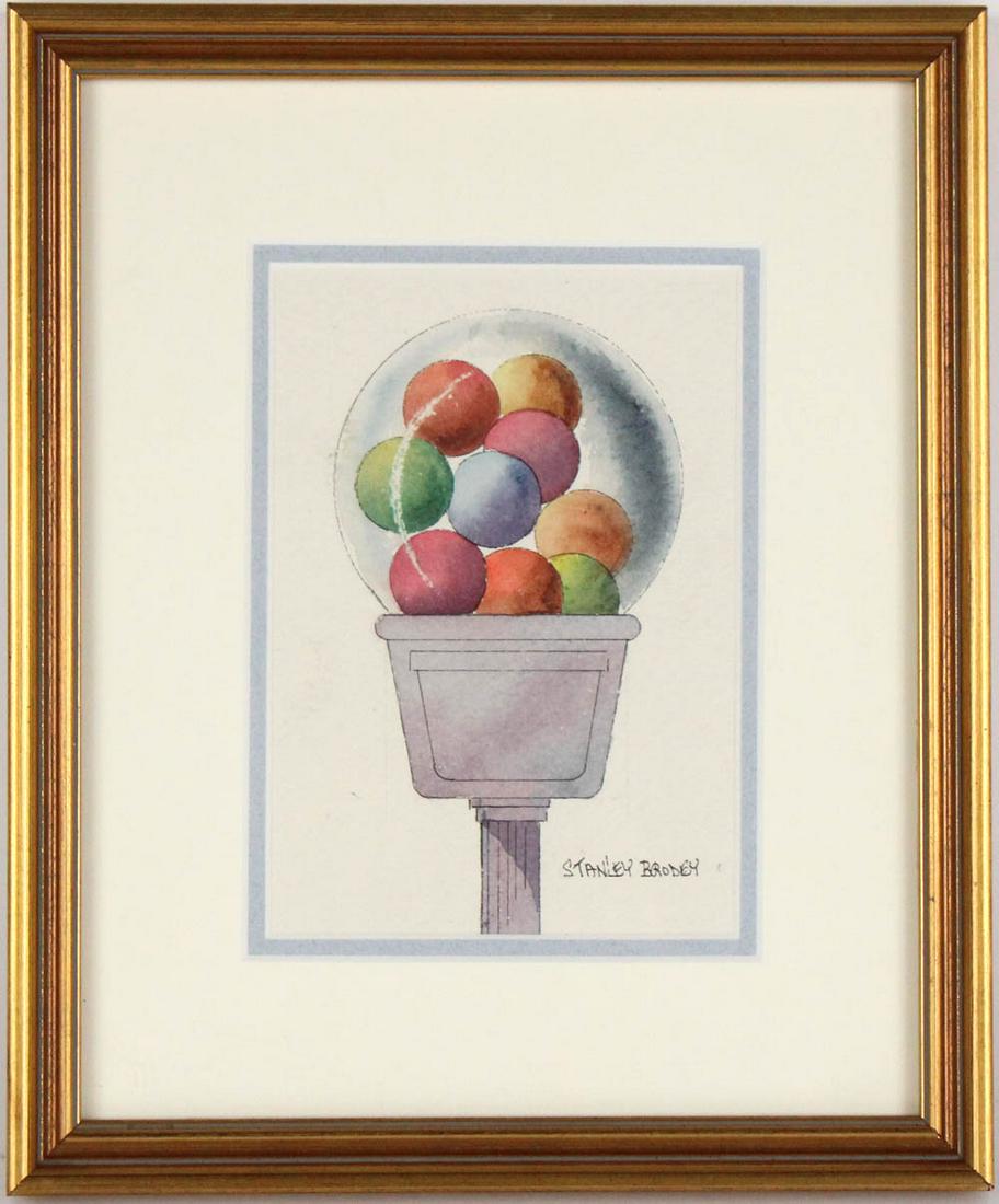 Two Stanley Brodey Watercolors (1 of 14)