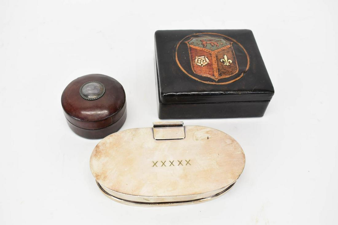 St. James Silver Plated Hinged Dresser Box (1 of 10)