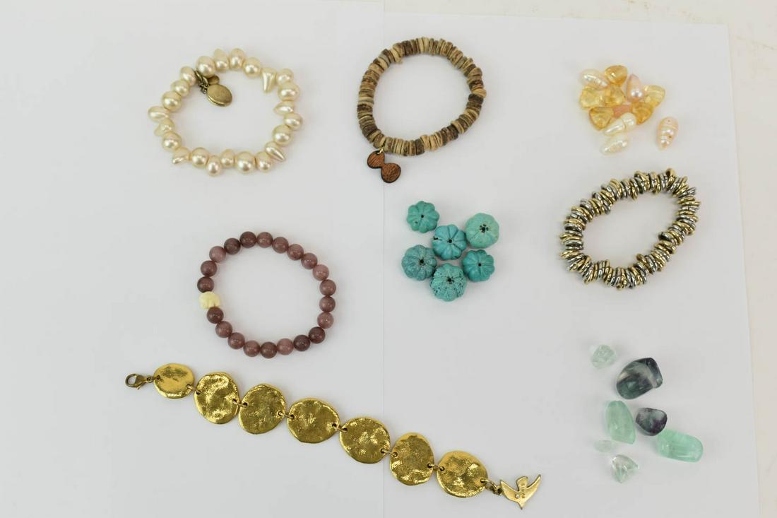 Cecile Jeanne Faux Gold Studio Art Bracelet (1 of 11)