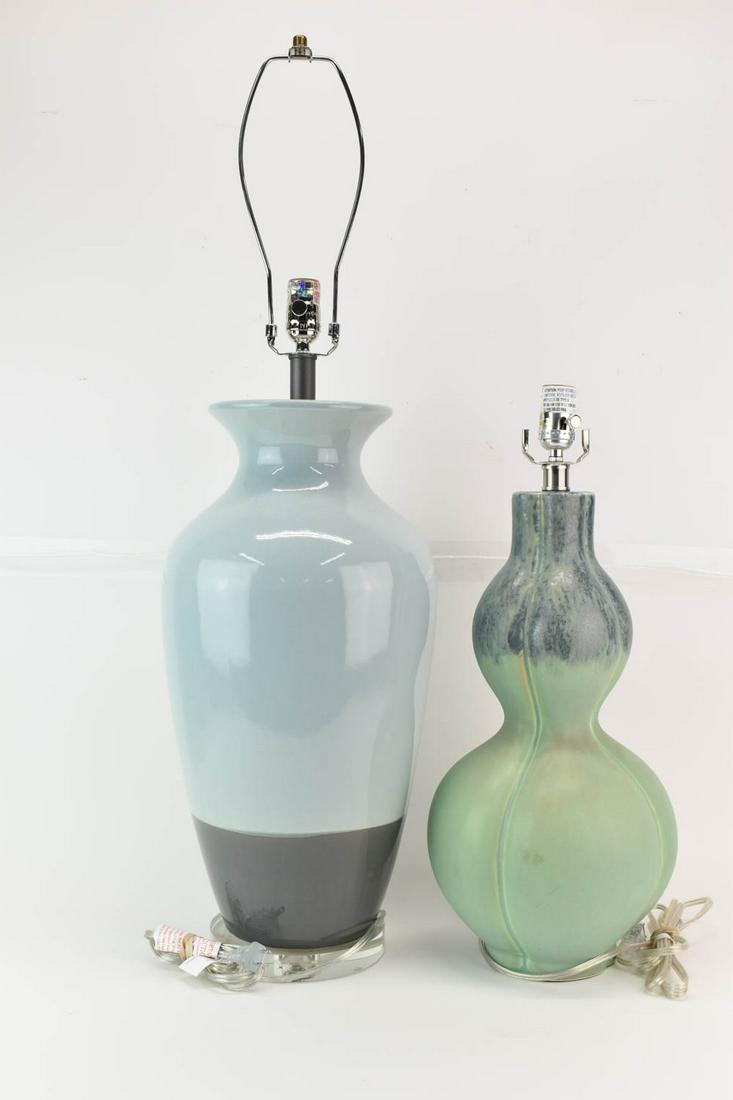 Two Large Modern Table Lamps (1 of 8)