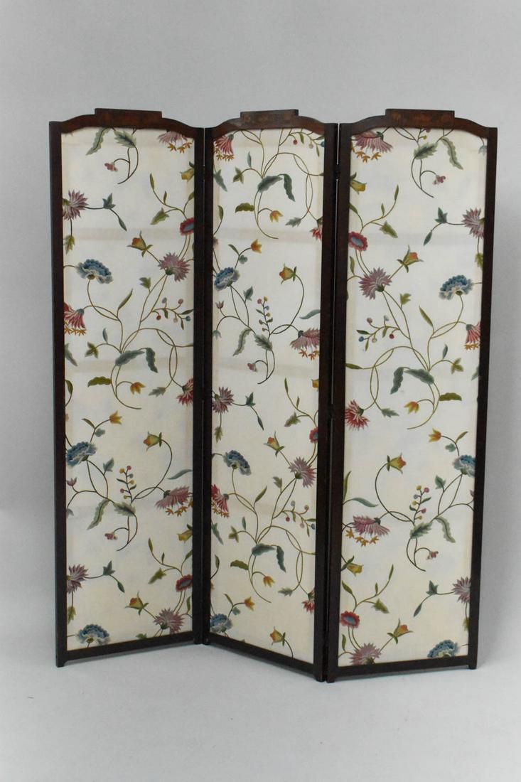 Vintage Three Part Dressing Screen (1 of 8)