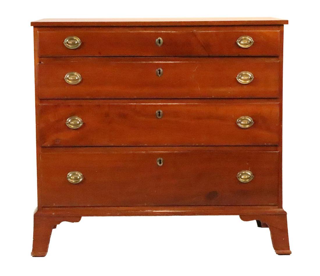Federal Cherrywood Chest of Drawers (1 of 9)