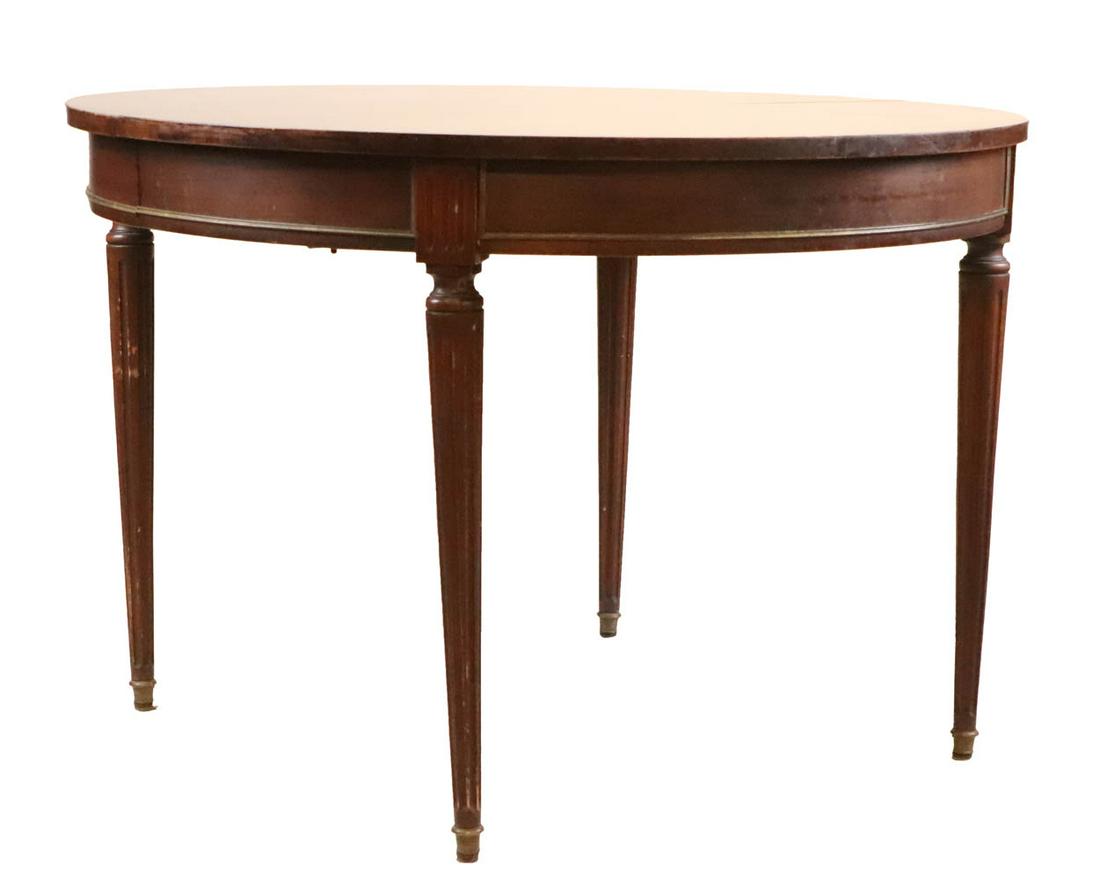 Neoclassical Style Walnut Dining Table (1 of 13)