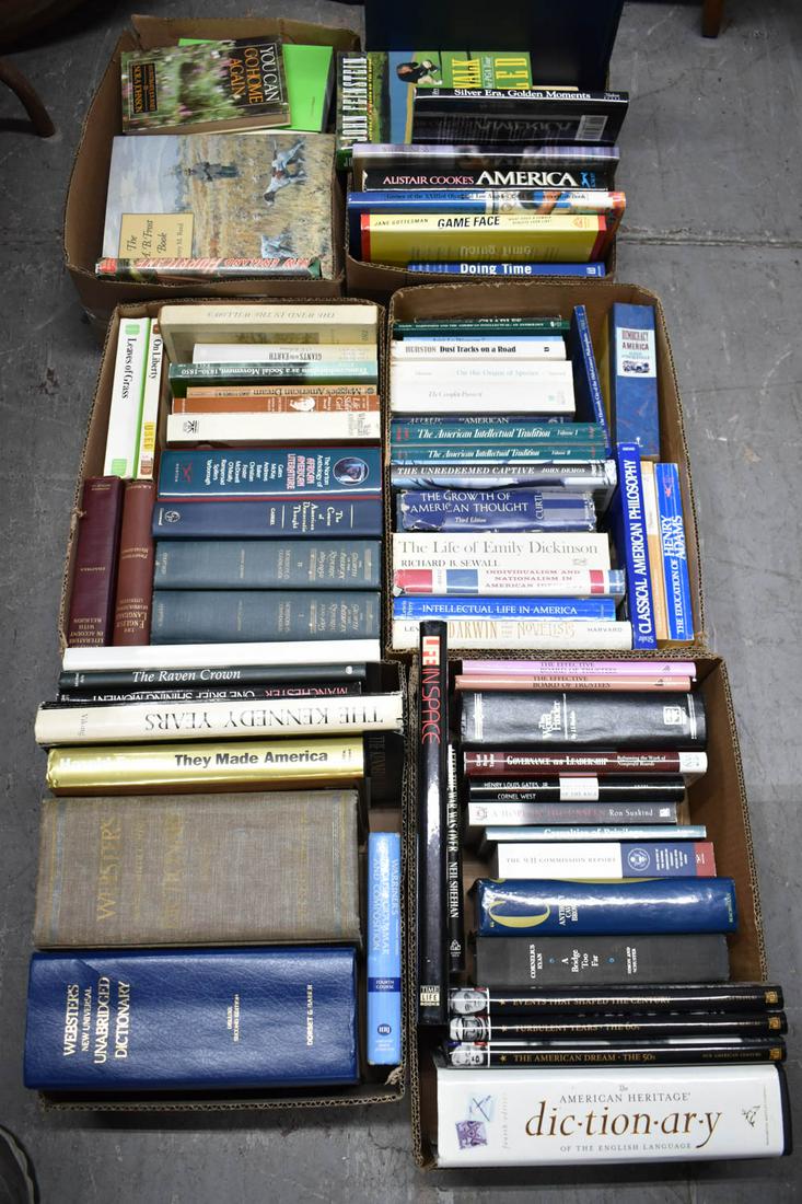 Group of Assorted Books Various Subjects & Titles: Group of Assorted Books Various Subjects & Titles, including "The Life of Emily Dickinson", "Moby Dick", "The Kennedy Years", "The Explorers" and "The Lost Lady of the Amazon" Used condition