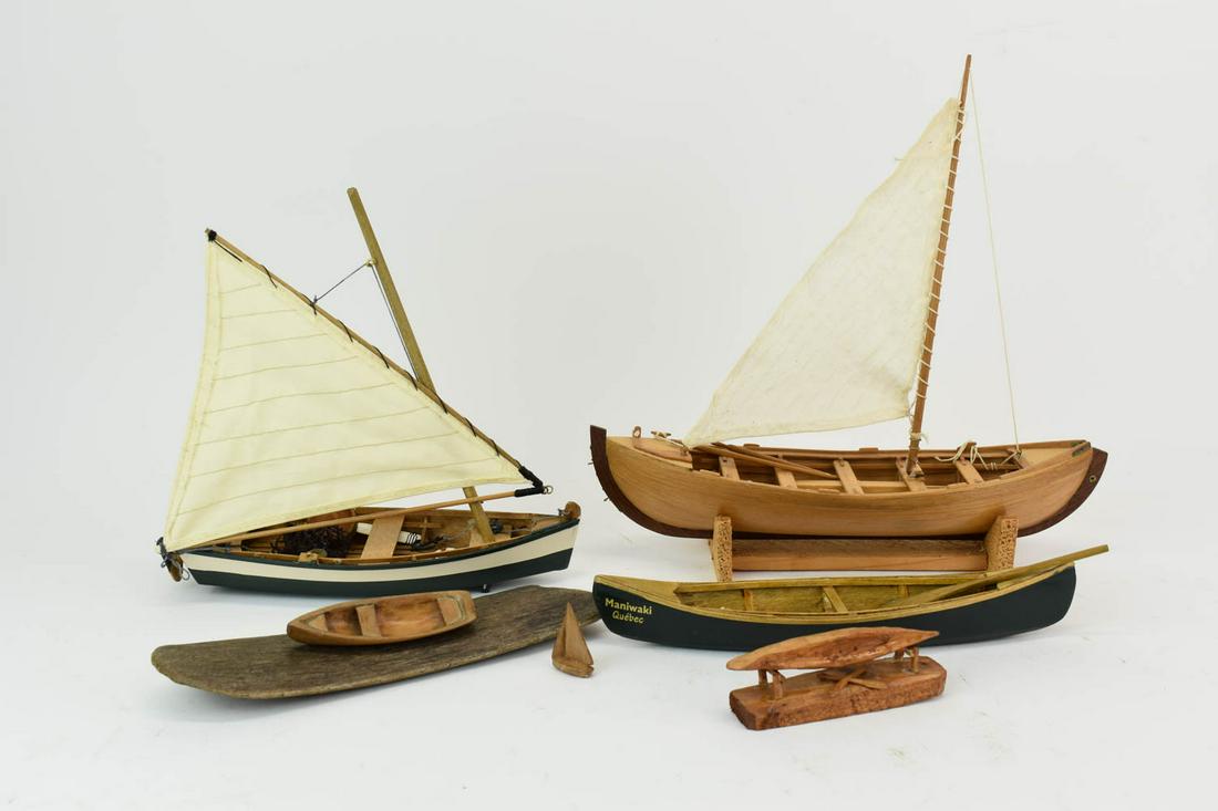 Two Vintage Nantucket Model Sailboats (1 of 7)