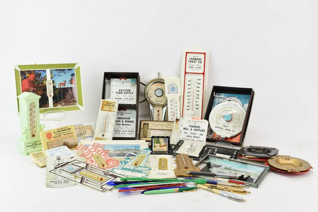 Group of Vintage Keychains and Calendars (1 of 17)