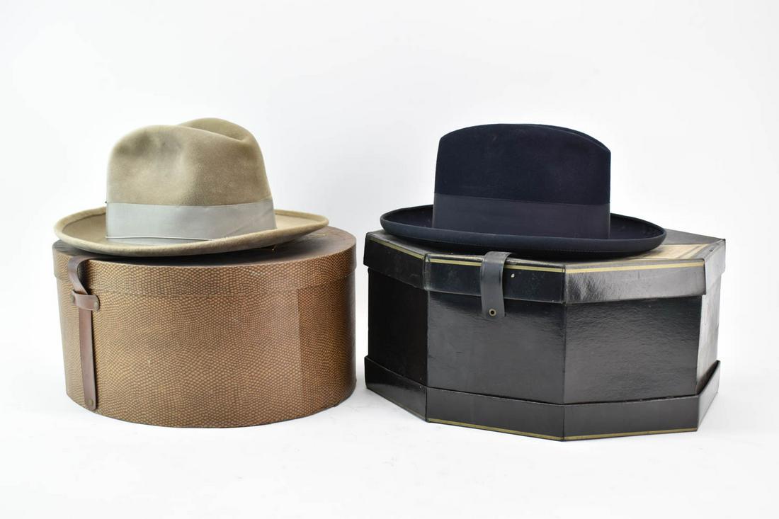 Two Vintage Gentlemen's Hats (1 of 16)