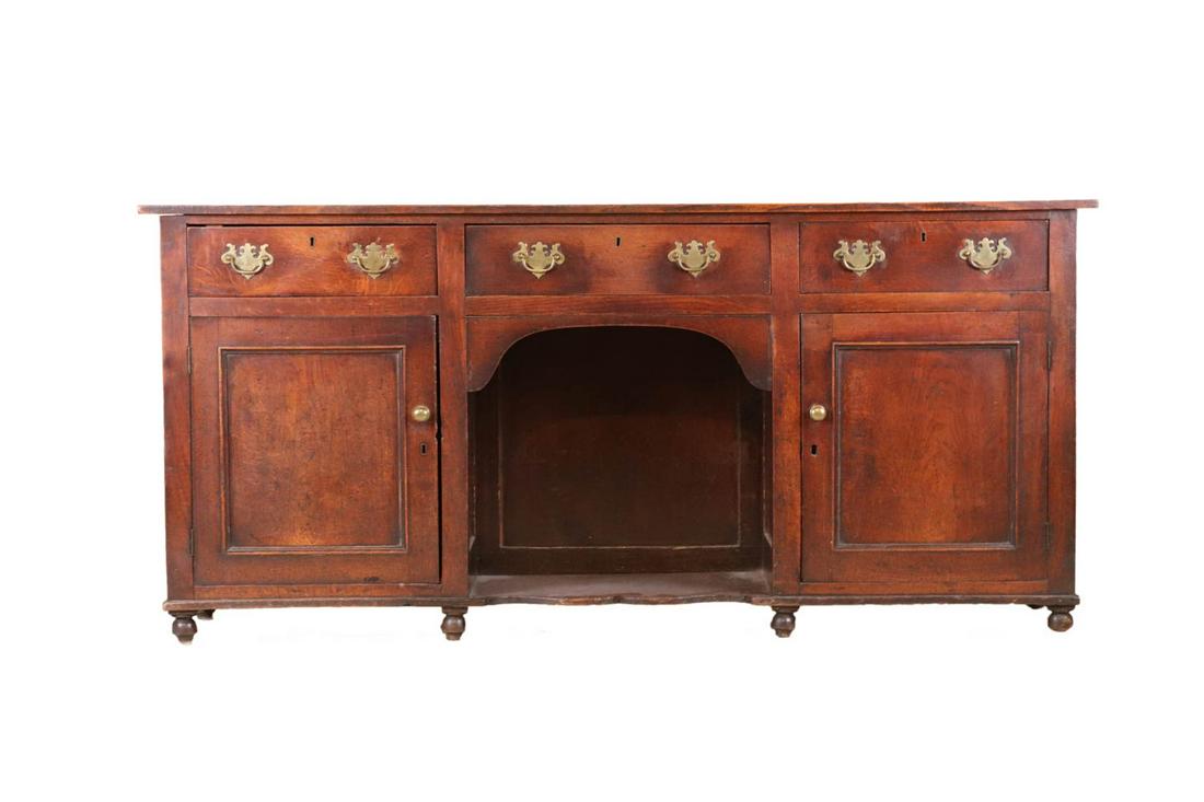 George III Country Oak Sideboard (1 of 13)