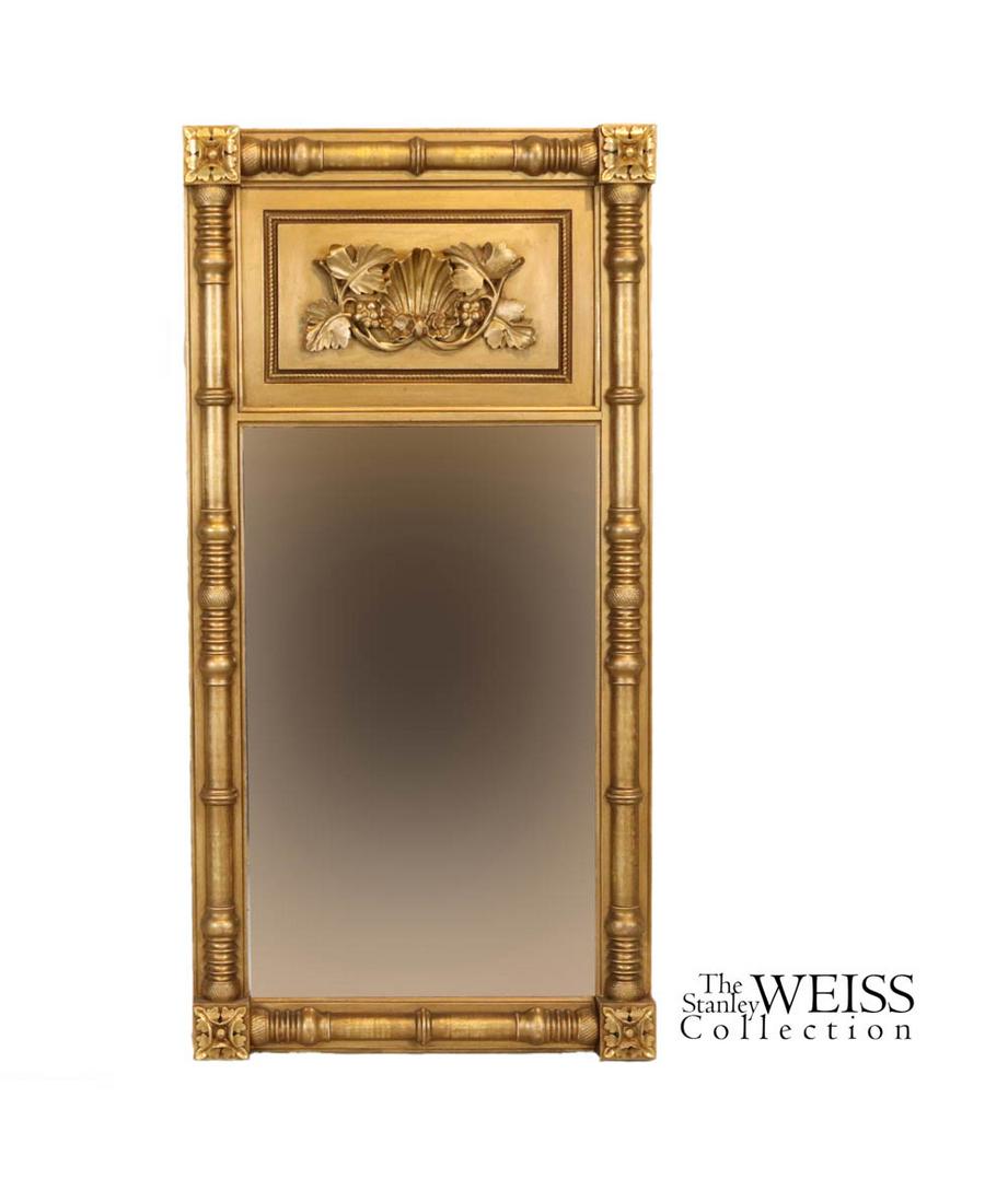 Classical Giltwood Mirror with Shell Carving (1 of 9)