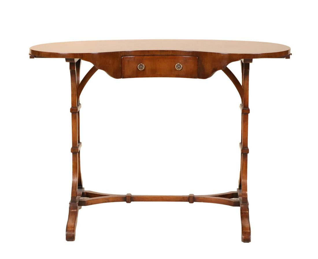 Neoclassical Style Fruitwood Writing Desk (1 of 11)