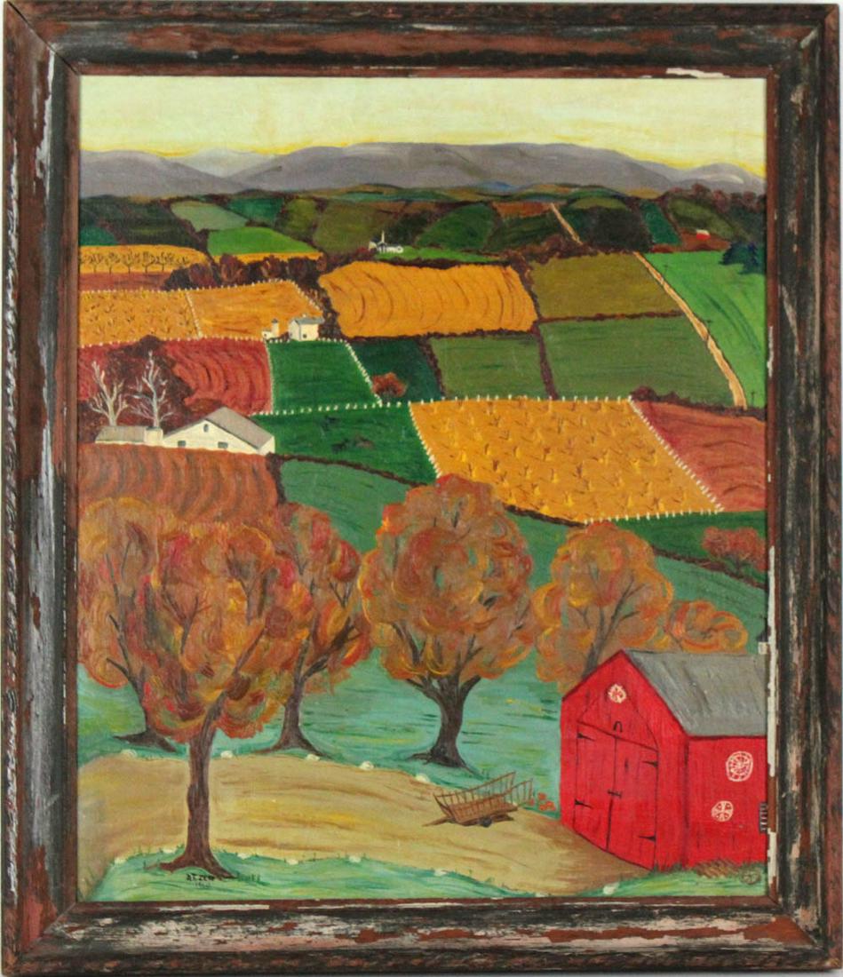 Two Folk Art Paintings (1 of 14)