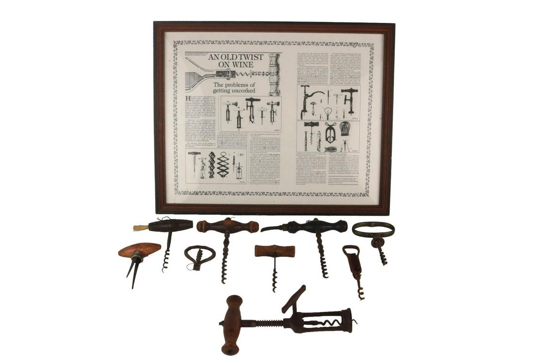 Nine Vintage Corkscrews (1 of 11)