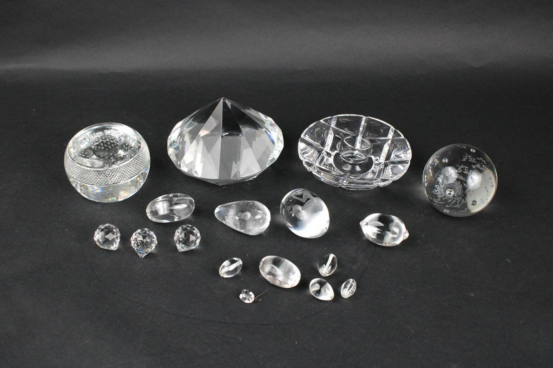 Group of Glass and Crystal Objects (1 of 12)
