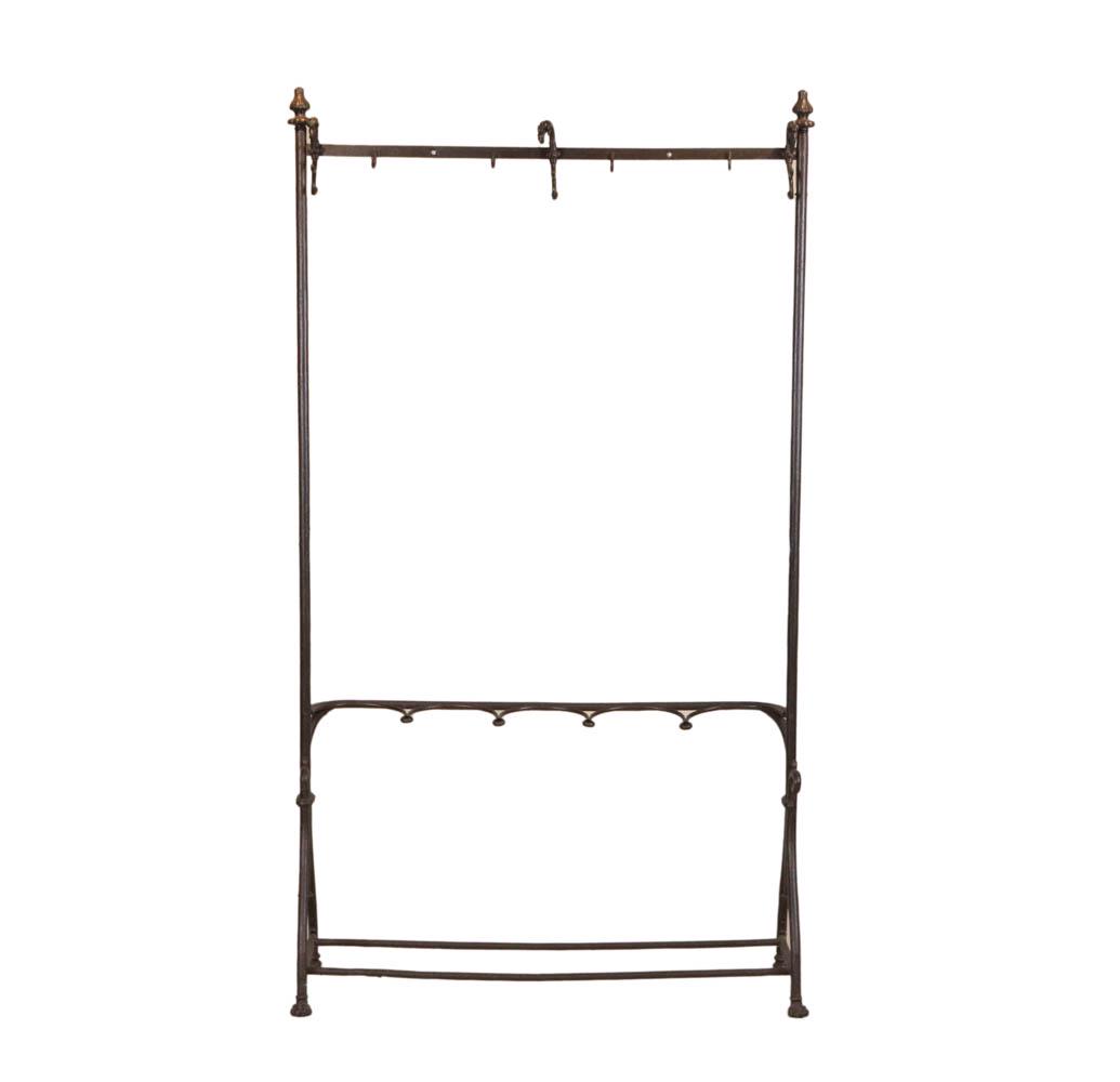 Painted Wrought-Iron Hall Tree (1 of 8)