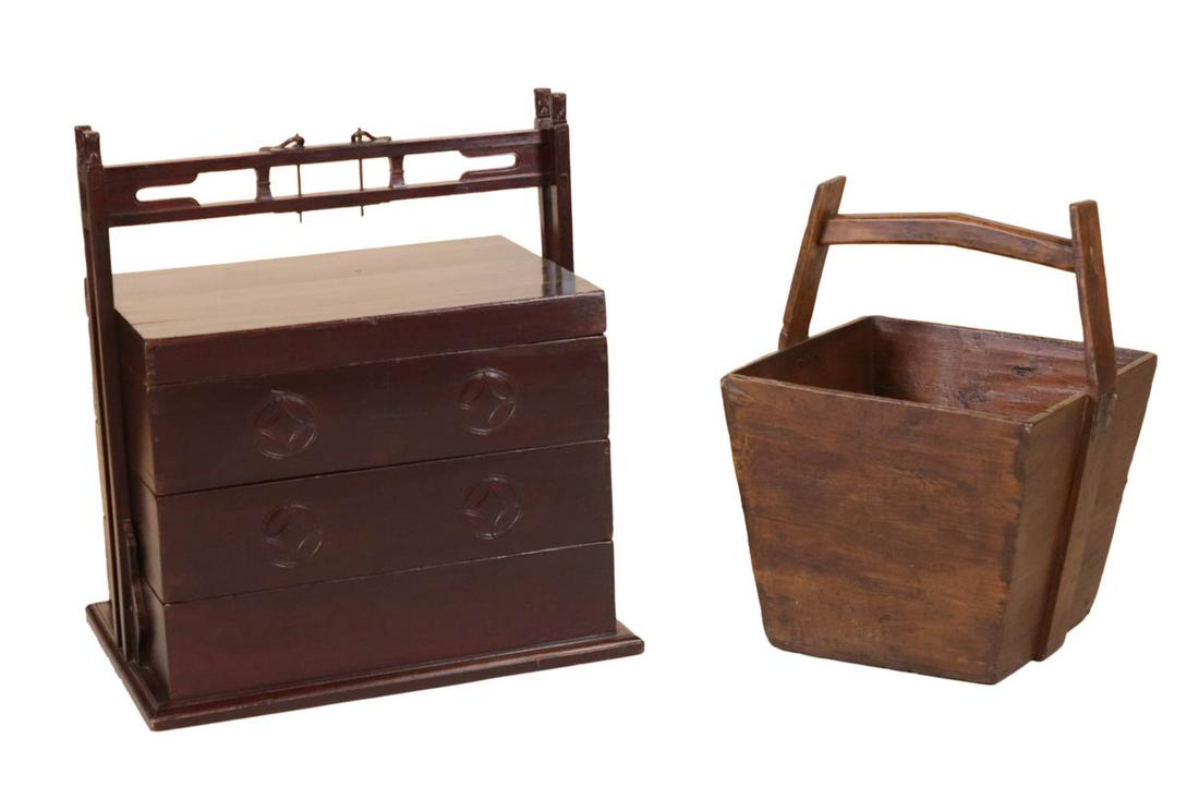 Chinese Huanghali Stacked Carrying Box (1 of 9)