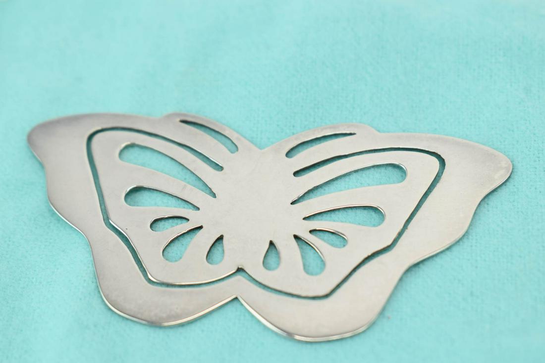 Tiffany & Co Butterfly Sterling Silver Bookmark (1 of 3)