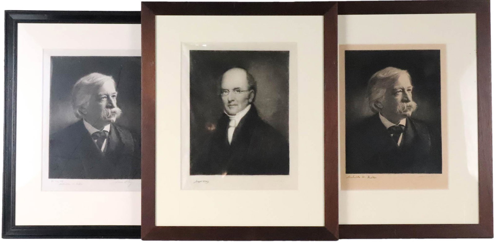 Three Prints, James S. King, Portraits of Men (1 of 18)