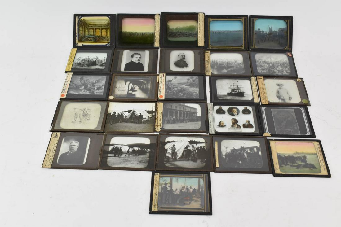 Vintage Group of 27 Riley Optical Picture Slides (1 of 17)