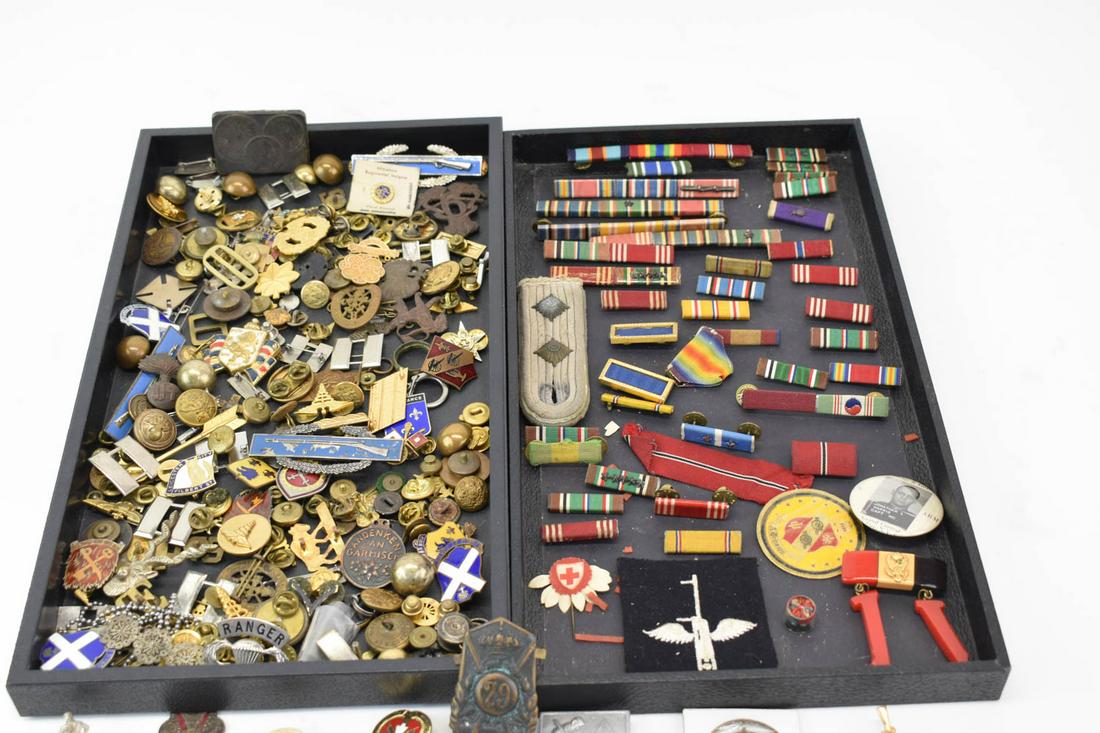 Group of Assorted Pins and Military Bars (1 of 11)