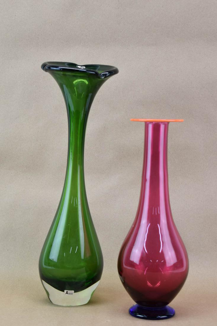 Erika Lagerbilke Orrefors Multi Colored Vase (1 of 7)
