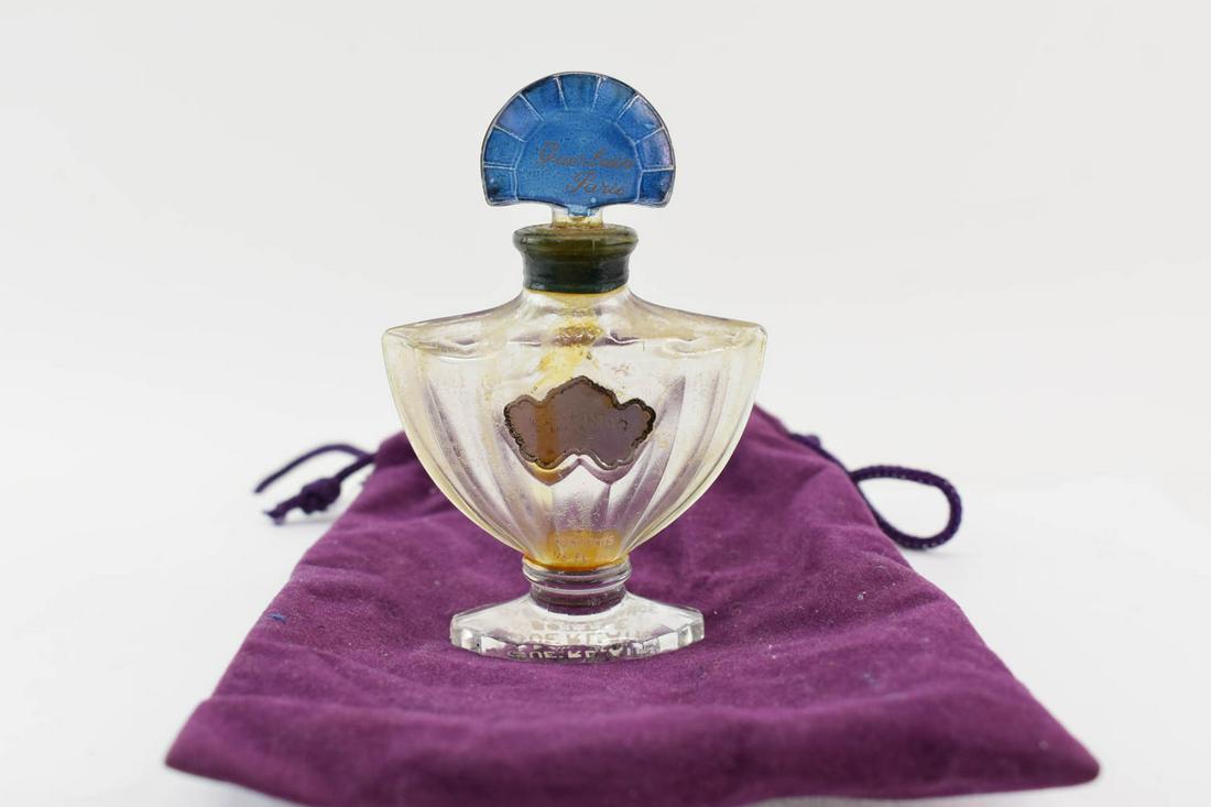 Vintage Guerlain Shalimar Perfume Crystal Bottle (1 of 5)