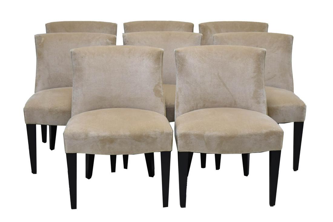 Set of Eight John Hutton Dining Chairs (1 of 7)